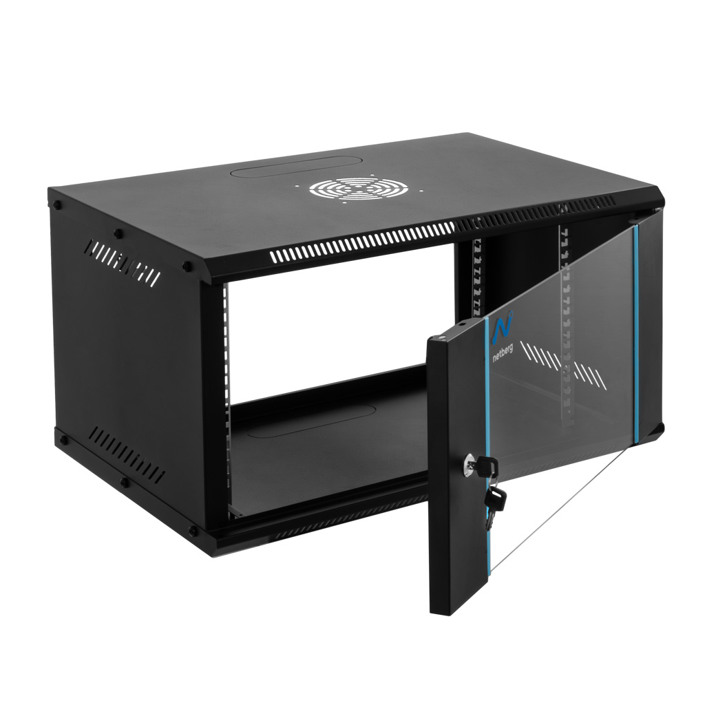 Szafa Rack 19 6U serwerowa na elektronikę NETBERG BASIC wisząca 60x40x33cm