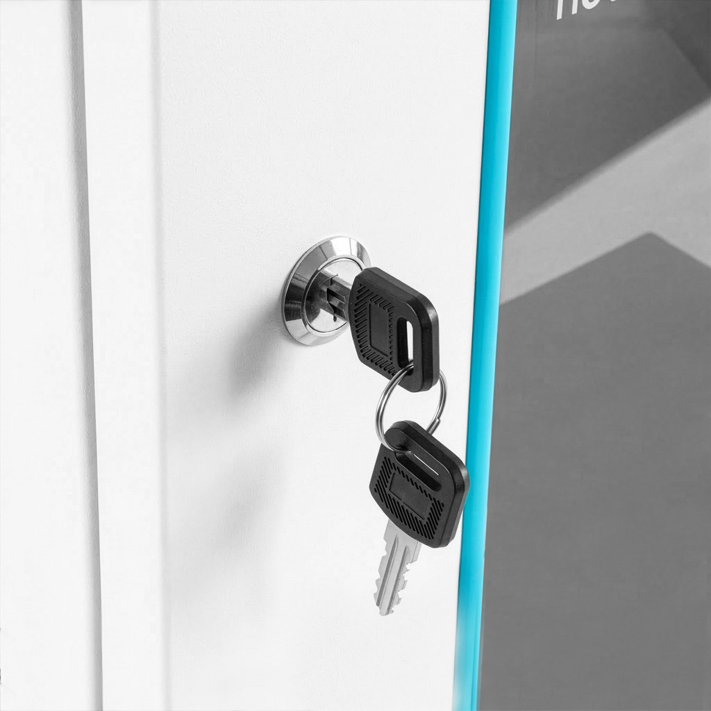 Szafa Rack 19 6U serwerowa na elektronikę NETBERG BASIC wisząca 60x40x33cm szara