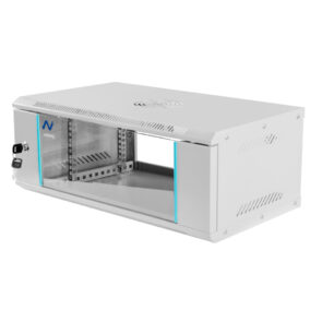 Zdjęcie produktu: Szafa Rack 19" 4U serwerowa na elektronikę NETBERG BASIC wisząca 60x35x24 cm szara