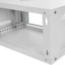 Szafka rackowa serwerowa na elektronikę 19″ 4U Netberg Basic wisząca 60x35x21 cm szara