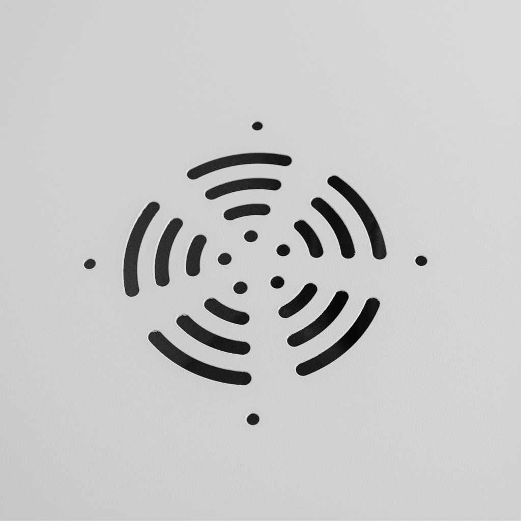 Szafa Rack 19 4U serwerowa na elektronikę NETBERG BASIC wisząca 60x35x24cm szara przeszklone drzwi