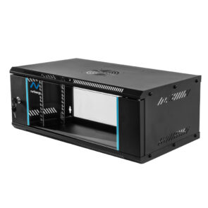 Zdjęcie produktu: Szafa Rack 19" 4U serwerowa na elektronikę NETBERG BASIC wisząca 60x35x24 cm czarna