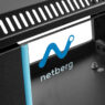 Szafa Rack 19 4U serwerowa na elektronikę NETBERG BASIC wisząca 60x35x24cm czarna przeszklone drzwi