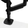 uchwyt do monitora, uchwyt biurkowy na monitor, uchwyt obrotowy do monitora, uchwyt dwuramienny do monitora