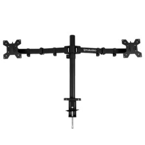 Zdjęcie produktu: Uchwyt na monitor do biurka FURVERO HK003 13-32" 2 regulowane ramiona czarny
