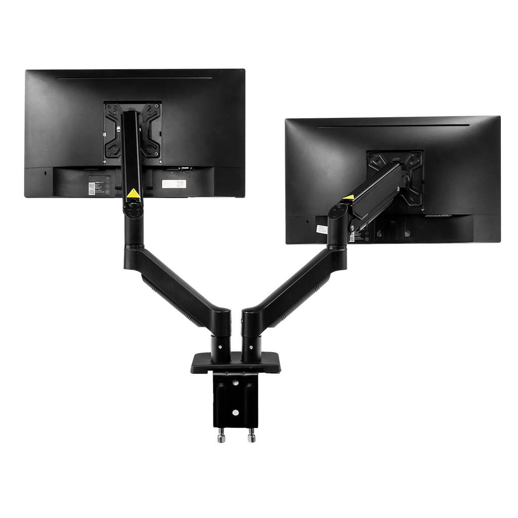 uchwyt do monitora, uchwyt biurkowy na monitor, uchwyt obrotowy do monitora, uchwyt dwuramienny do monitora