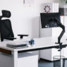 uchwyt do monitora, uchwyt biurkowy na monitor, uchwyt obrotowy do monitora