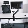 uchwyt do monitora, uchwyt biurkowy na monitor, uchwyt obrotowy do monitora