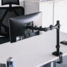 uchwyt do monitora, uchwyt biurkowy na monitor, uchwyt obrotowy do monitora, uchwyt jednoramienny do monitora