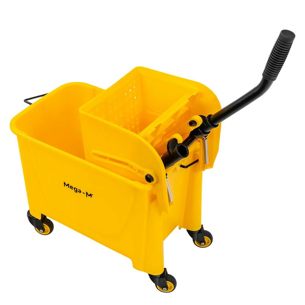 wózek do sprzątania, wózek z wiaderkiem, wózek na mopa, wiadro na mopa z kółkami, wózek hotelowy porządkowy, wózek porządkowy