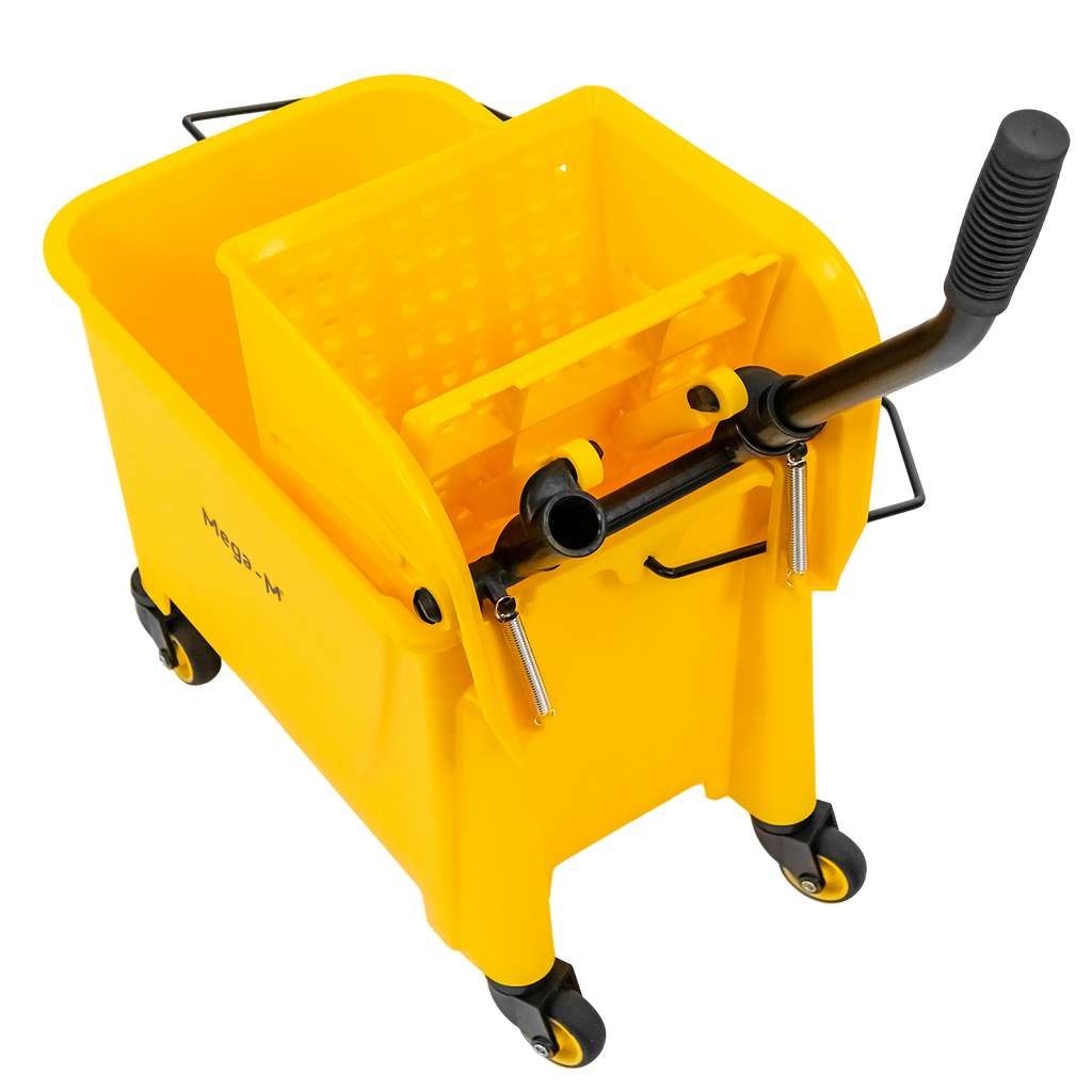 wózek do sprzątania, wózek z wiaderkiem, wózek na mopa, wiadro na mopa z kółkami, wózek hotelowy porządkowy, wózek porządkowy