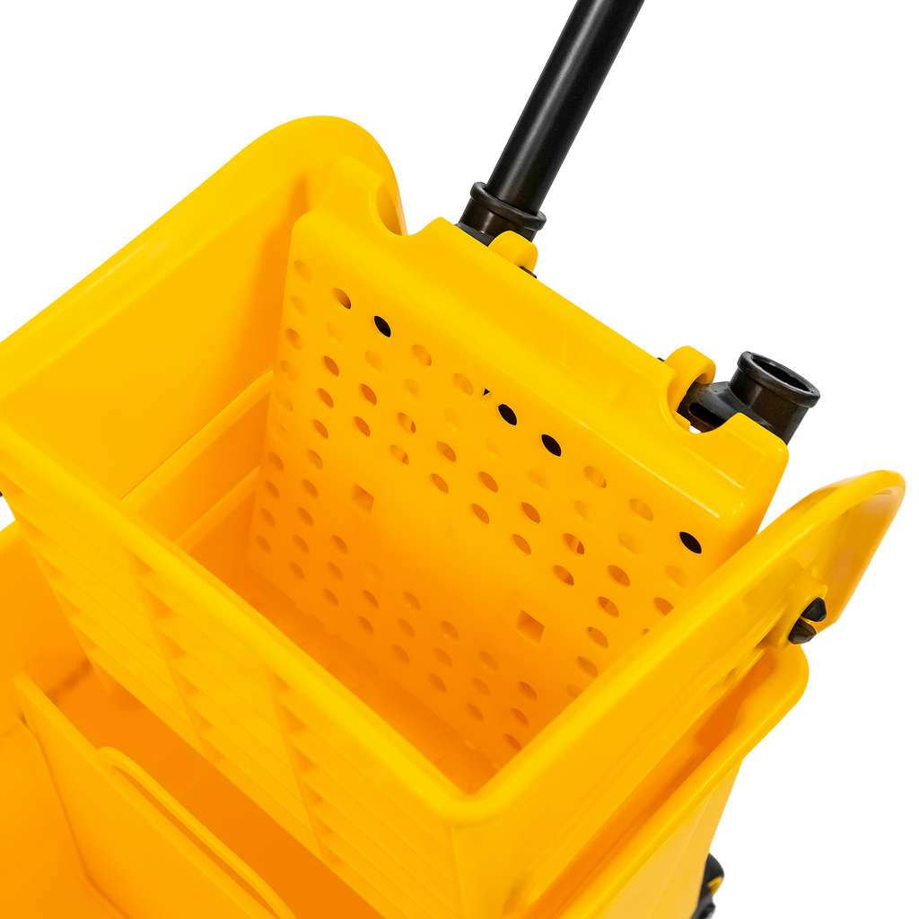 wózek do sprzątania, wózek z wiaderkiem, wózek na mopa, wiadro na mopa z kółkami, wózek hotelowy porządkowy, wózek porządkowy