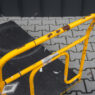 wózek platformowy, wózek magazynowy, wózek transportowy, wózek do magazynu, sprzęt transportowy