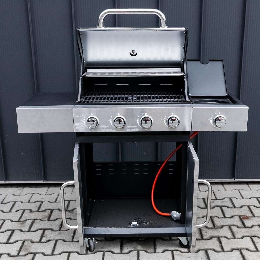 grill gazowy 4 palnikowy, grill ogrodowy gazowy