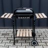 grill węglowy, grill ogrodowy z dwiema półkami