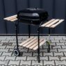 grill węglowy, grill ogrodowy z dwiema półkami