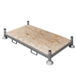 Zdjęcie produktu: Manurack Duży Mega-M 202,5x118x31cm ocynk z podstawą ze sklejki