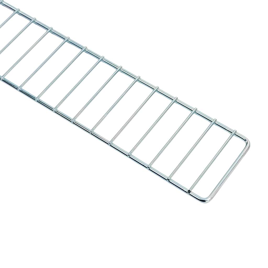 ogranicznik półki do regału sklepowego, ogranicznik przedni do półki regałowej