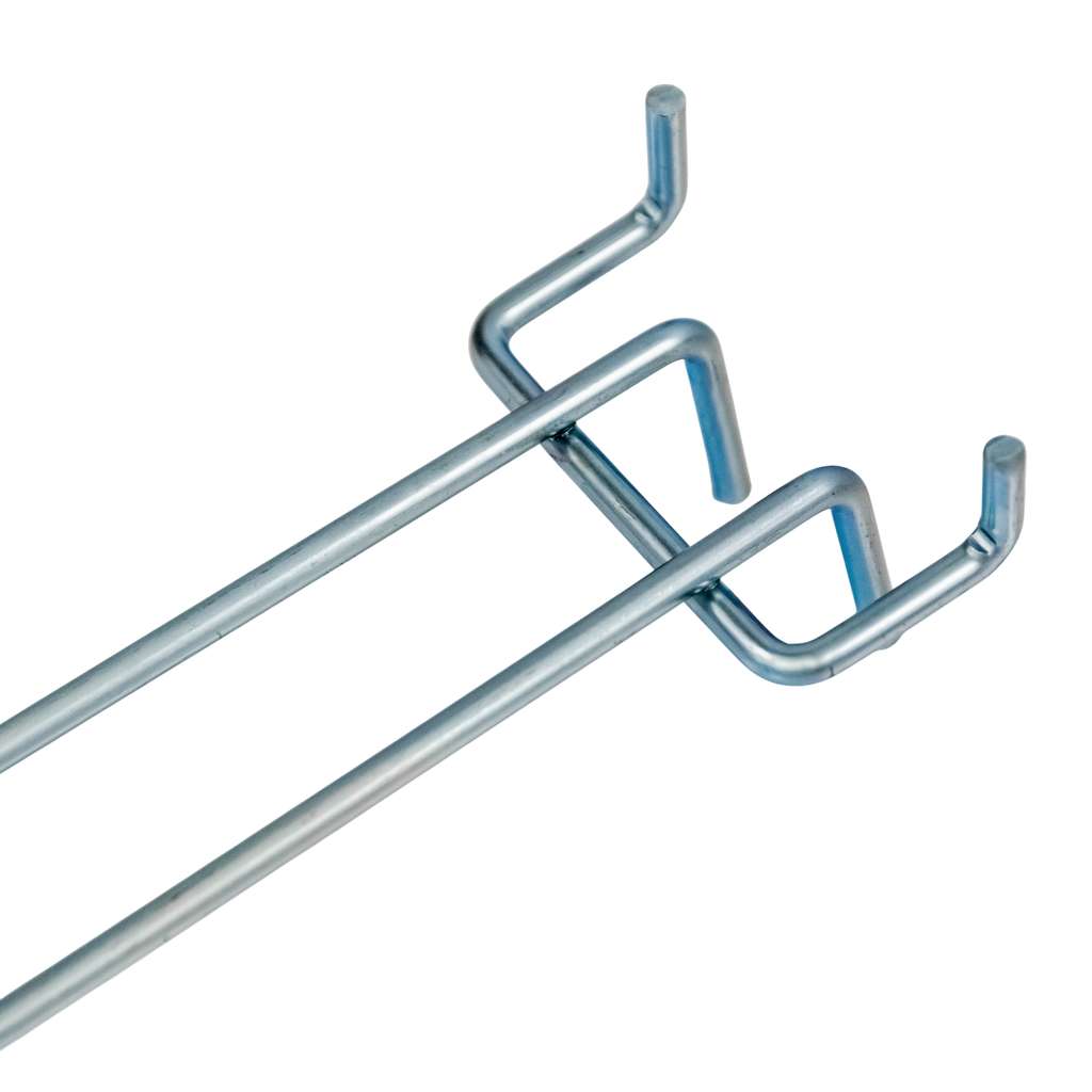 Podwójna zawieszka haczyk na tył EURO perforowany Mega-M L-20cm