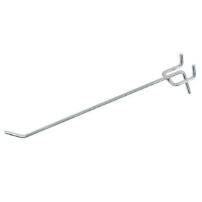 Zdjęcie produktu: Pojedyncza zawieszka haczyk na tył EURO perforowany Mega-M L-20 cm ⌀4 mm ocynk