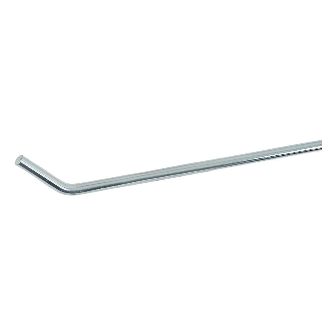 Pojedyncza zawieszka haczyk na tył EURO perforowany L-25 cm