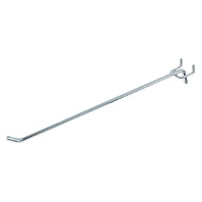 Zdjęcie produktu: Pojedyncza zawieszka haczyk na tył EURO perforowany Mega-M L-30 cm ⌀6 mm ocynk