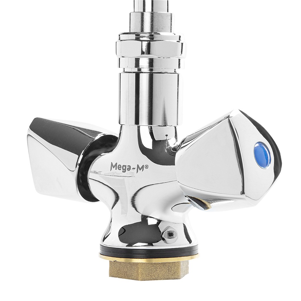 bateria gastronomiczna, bateria z prysznicem, bateria do zmywalni, wyposażenie gastronomii, bateria do kuchni profesjonalnej, bateria mosiężna, armatura kuchenna