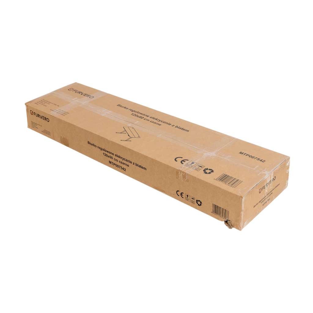 biurko regulowane elektrycznie, biurko z regulacją wysokości, biurko ergonomiczne, biurko czarne, biurko do home office, ciche biurko z silnikiem