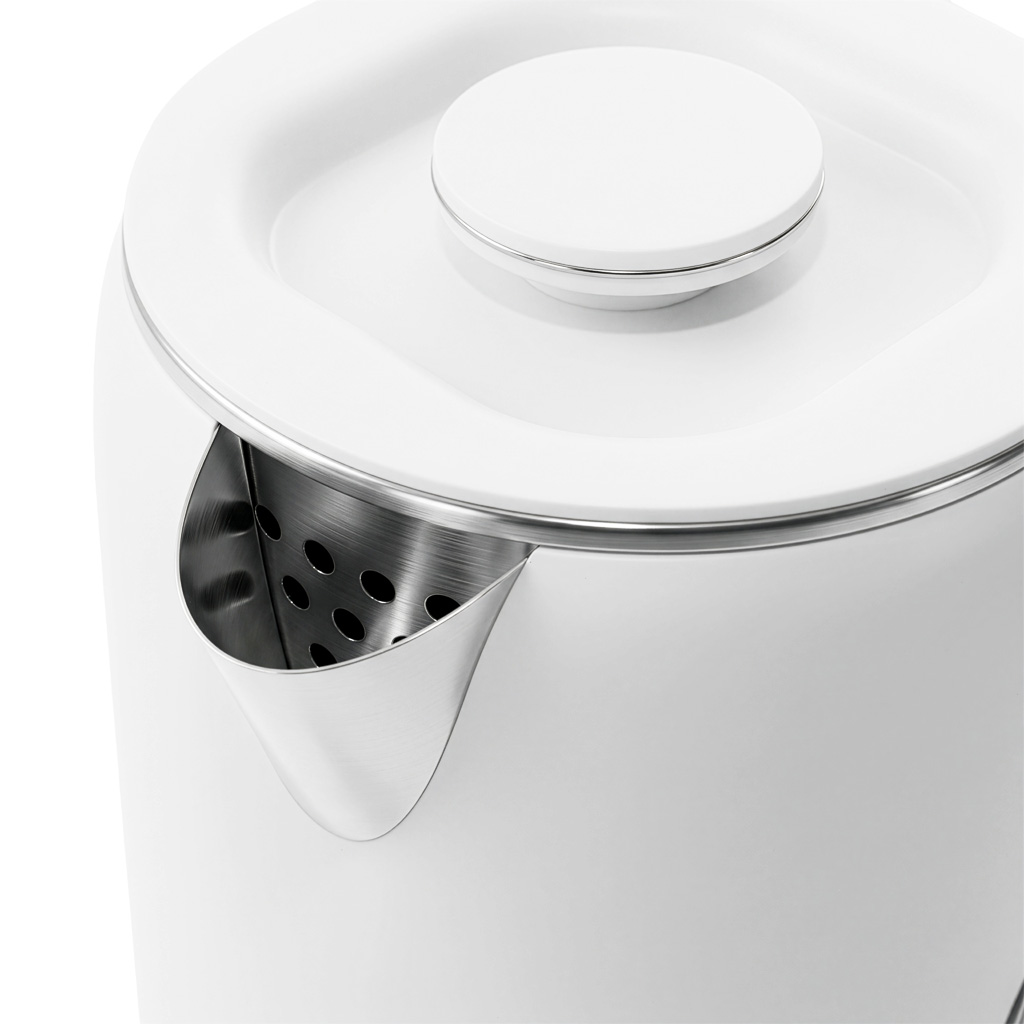 Czajnik elektryczny BERGMANN ZHL003 1,7L 1800W z regulacją temperatury 45-100°C biały