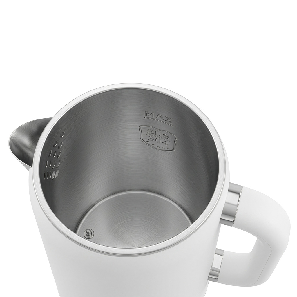 Czajnik elektryczny BERGMANN ZHL003 1,7L 1800W z regulacją temperatury 45-100°C biały