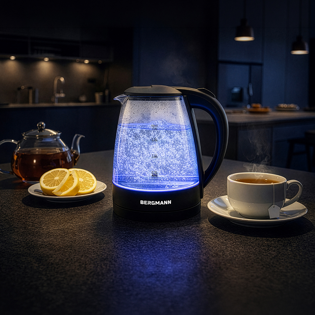 czajnik elektryczny z podświetleniem