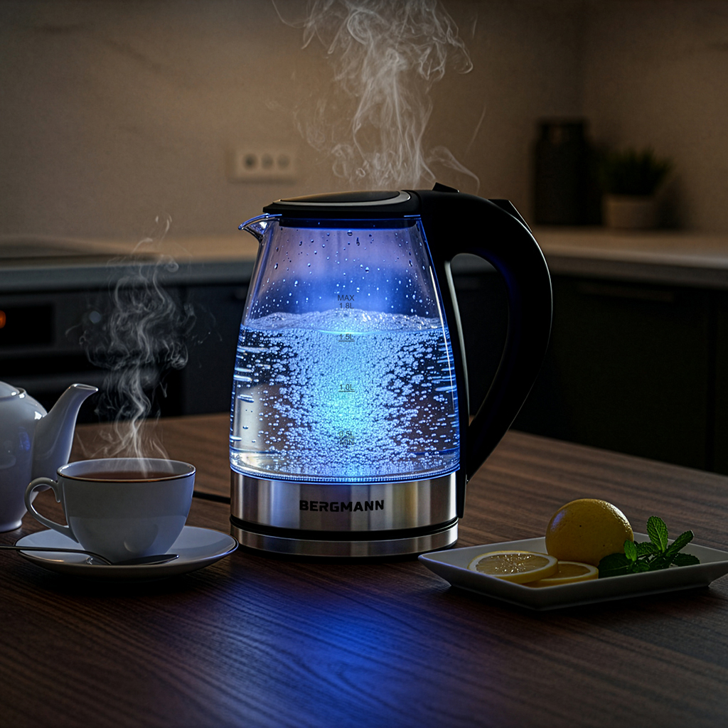 czajnik elektryczny z podświetleniem