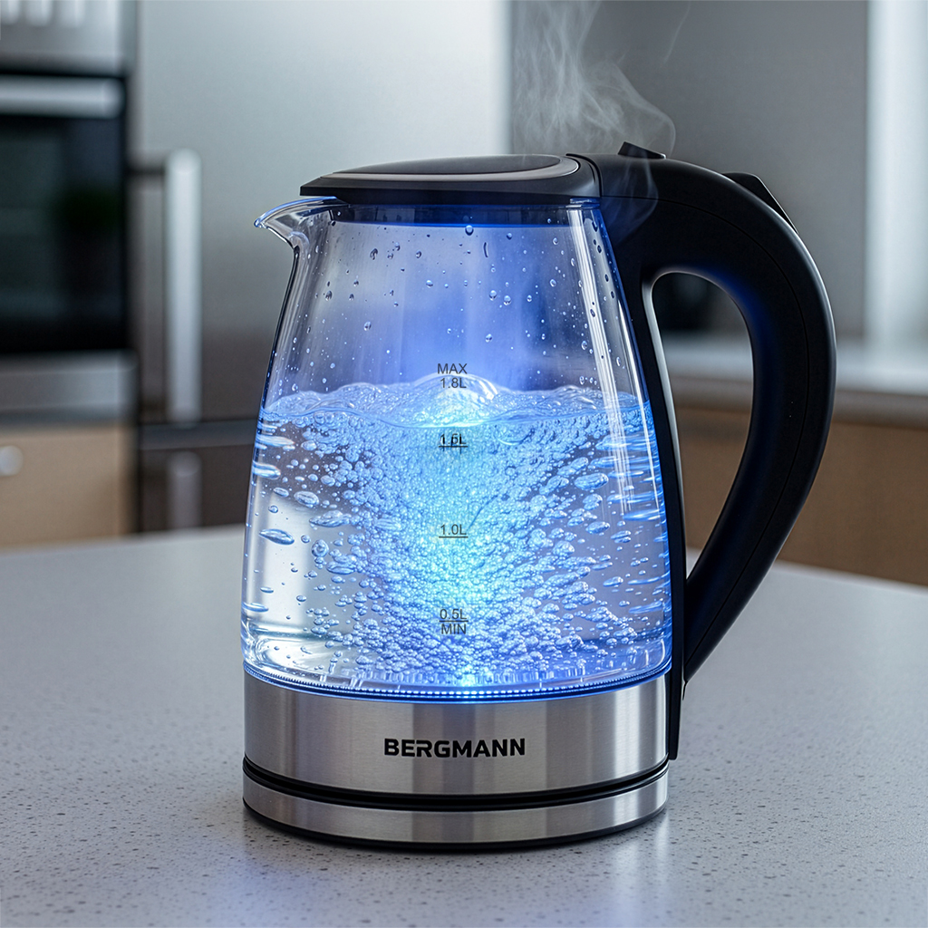 czajnik elektryczny z podświetleniem