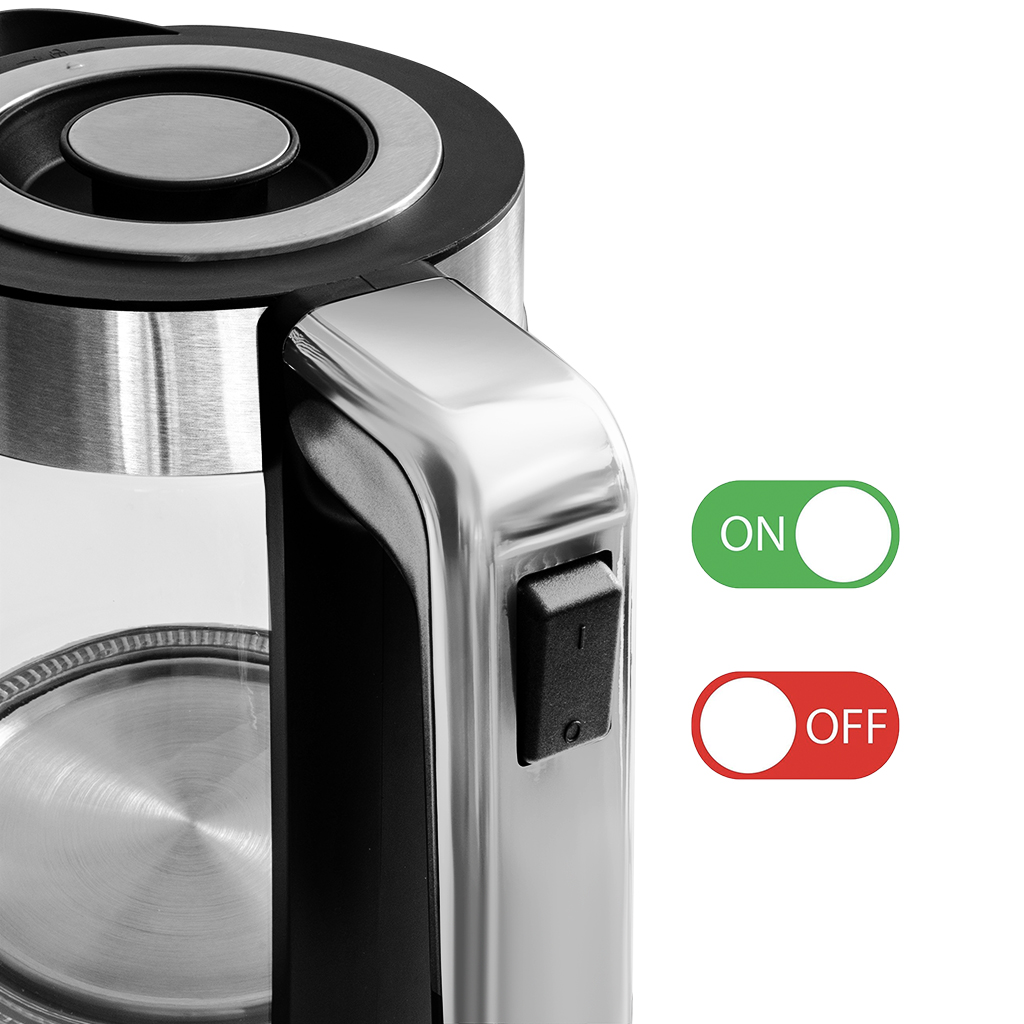 przycisk i sterowanie czajnika elektrycznego