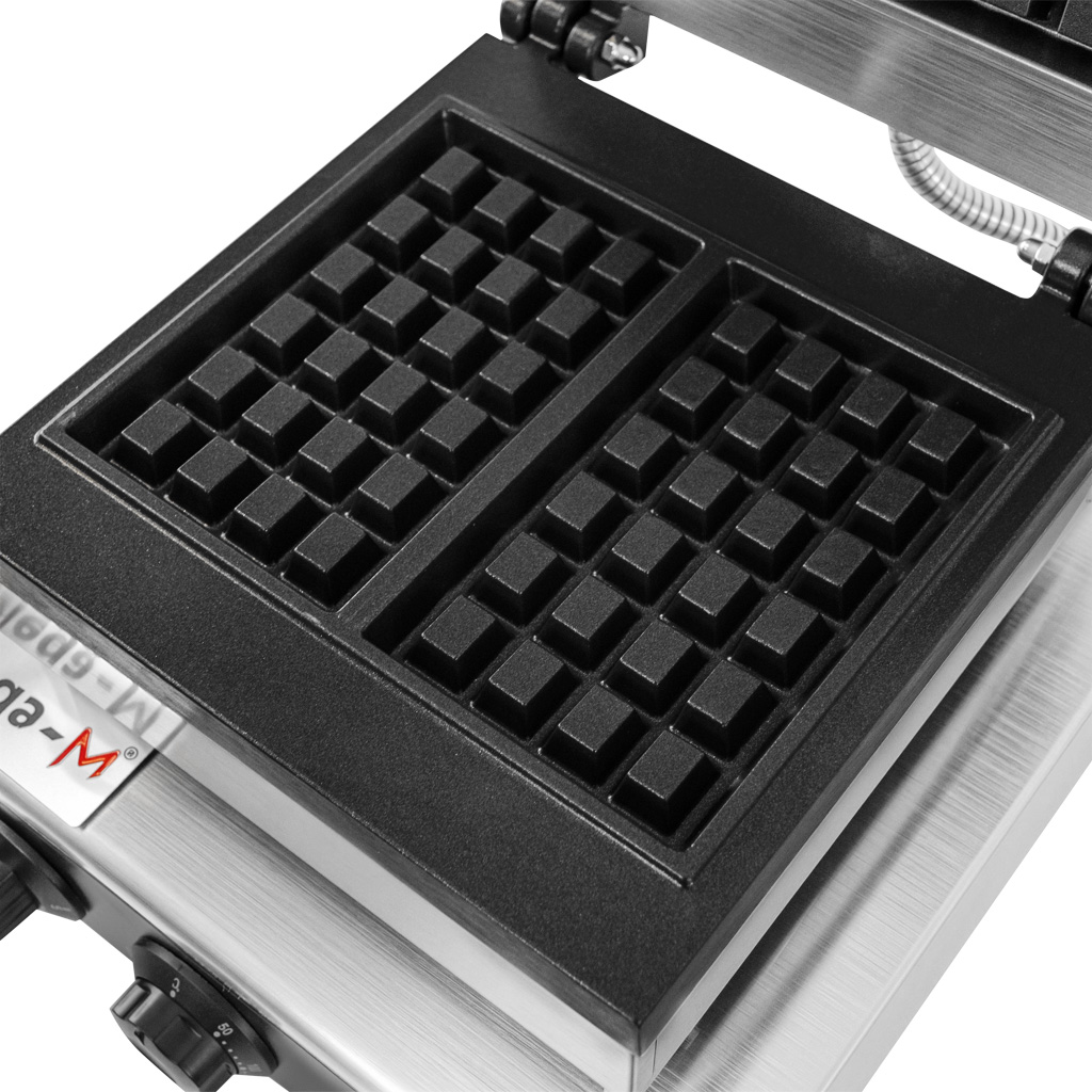 gofrownica prostokątna, gofrownica gastronomiczna Mega-M 4x6 moc 2 kW