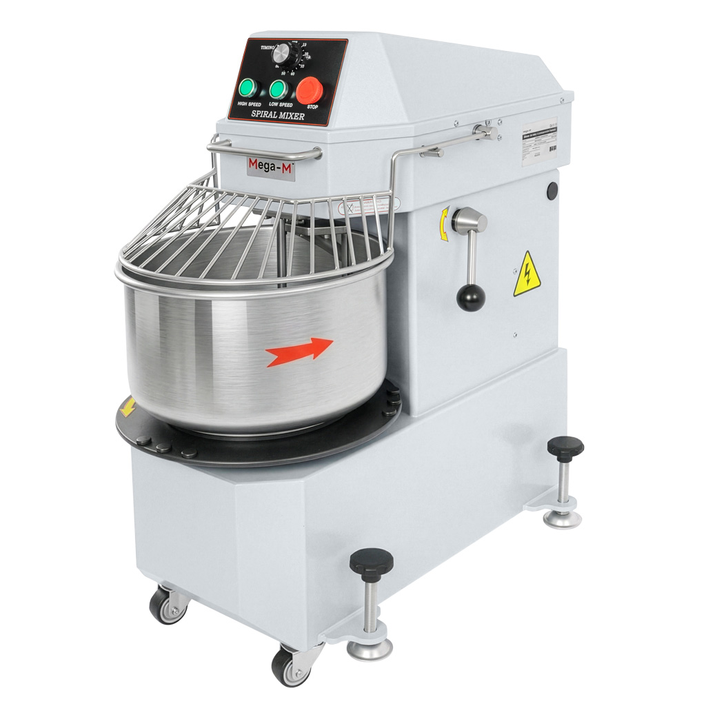 mikser spiralny, mieszałka do ciasta Mega-M 20L