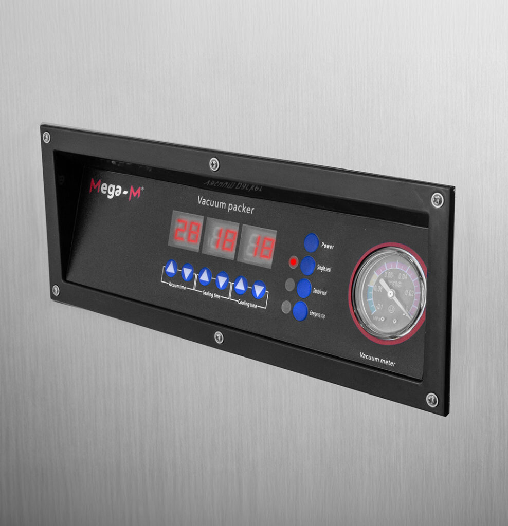 pakowarka próżniowa 1-komorowa Mega-M D50/1 cm, zgrzewarka próżniowa wolnostojąca