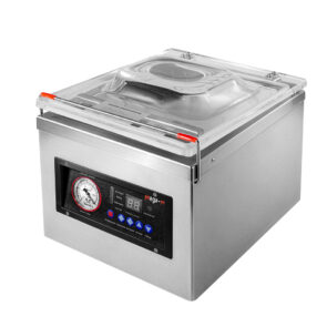 Zdjęcie produktu: Pakowarka próżniowa 1-komorowa Mega-M D26/1cm wydajność 7.2m3/h 1-listwa zgrzewarka próżniowa