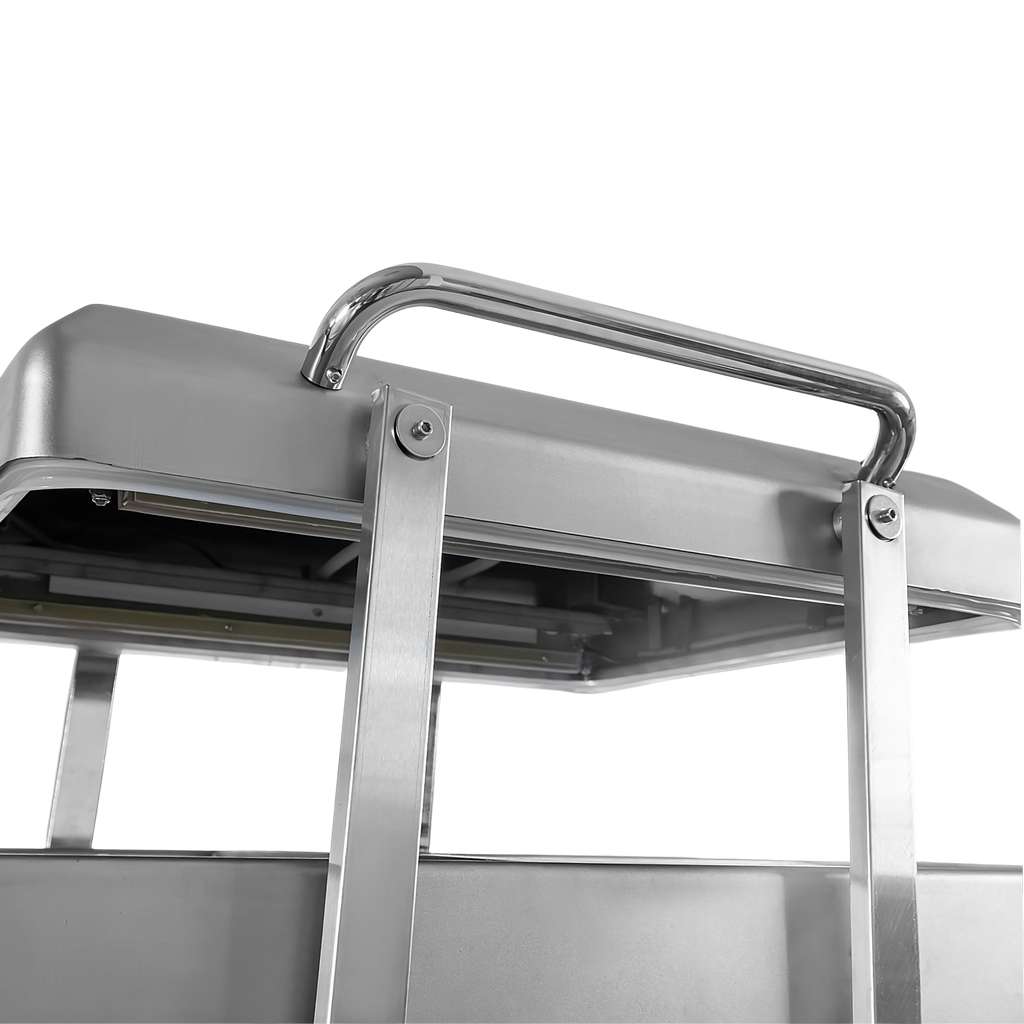 zgrzewarka 2-komorowa, pakowarka 2 komorowa Mega-M 40M3/h 4 listwy