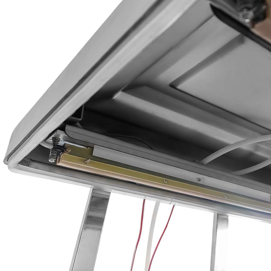 zgrzewarka 2-komorowa, pakowarka 2 komorowa Mega-M 40M3/h 4 listwy