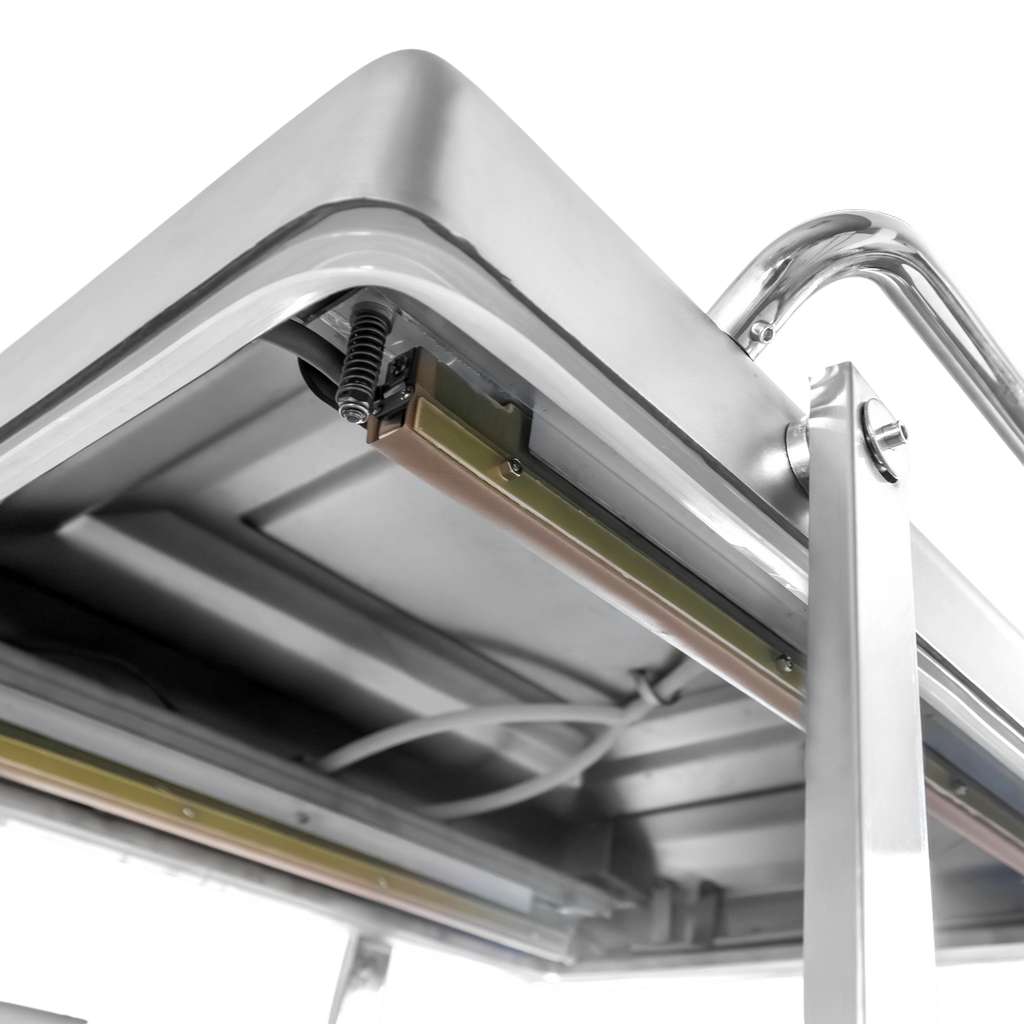 zgrzewarka 2-komorowa, pakowarka 2 komorowa Mega-M 40M3/h 4 listwy