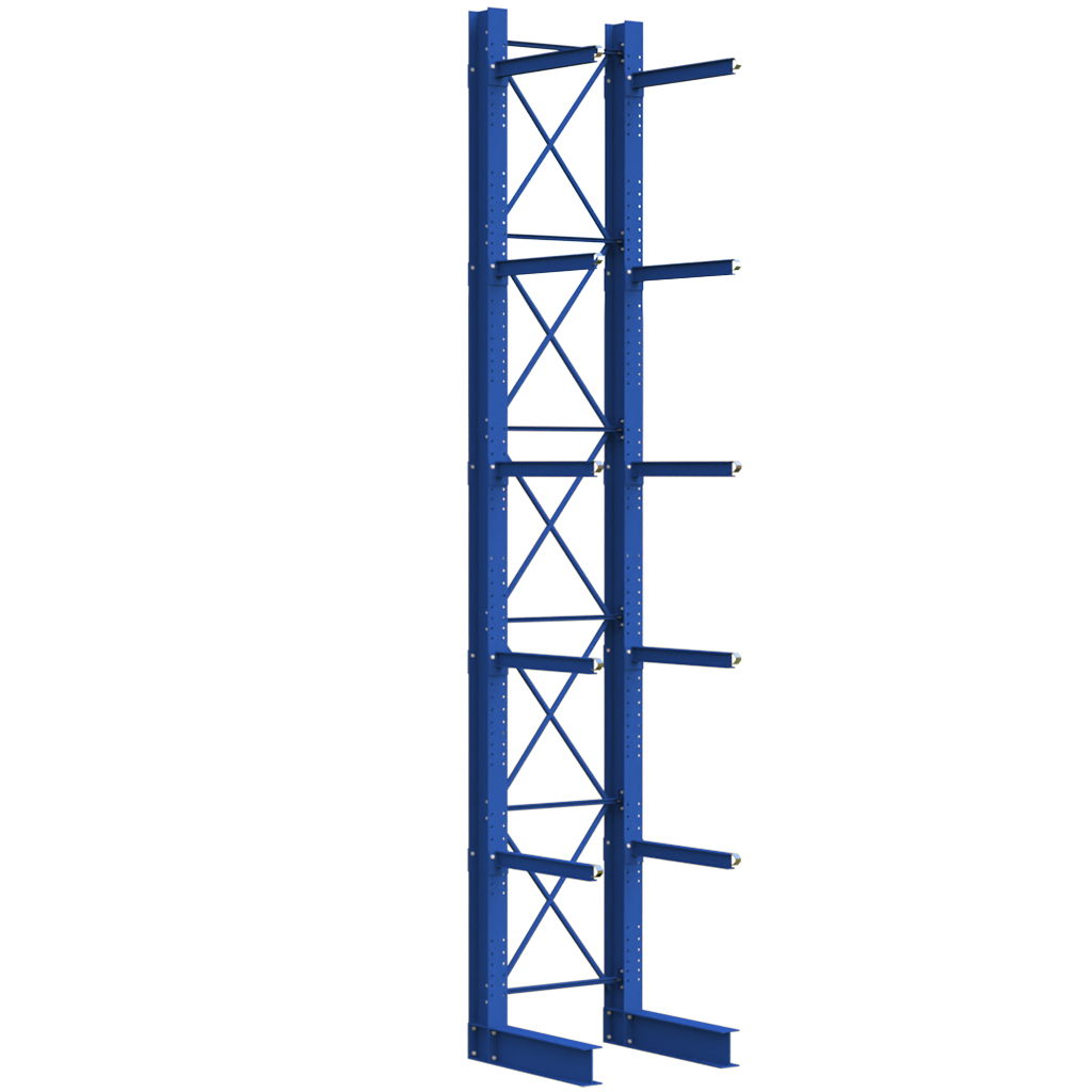regał na dłużyce, regał wspornikowy