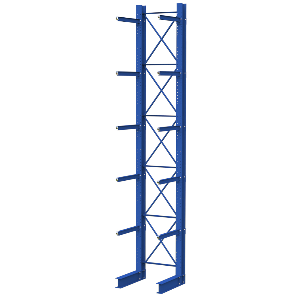 regał na dłużyce, regał wspornikowy