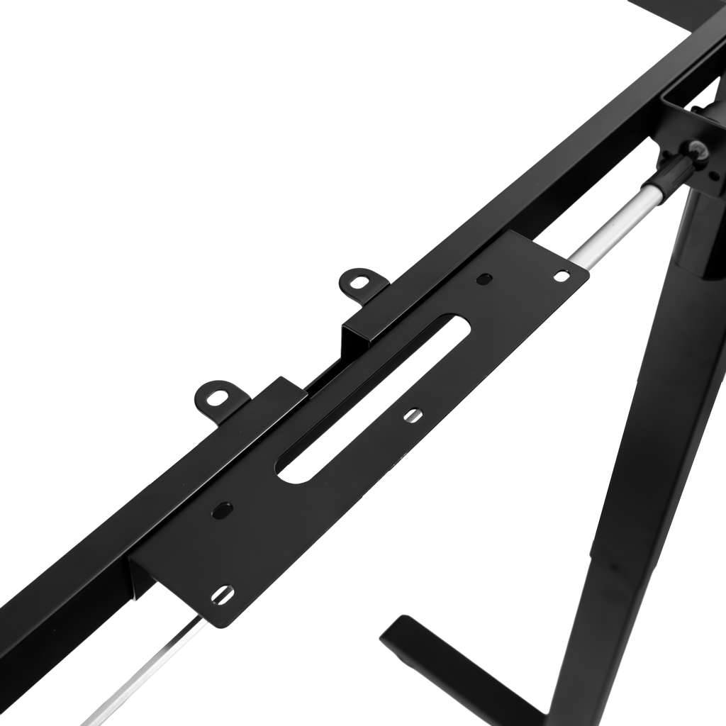 stelaż biurka regulowany elektrycznie, stelaż czarny, stelaż z regulacją wysokości, stelaż 1-silnikowy, stelaż do biurka 110-140 cm, regulowany stelaż do biurka, elektryczny stelaż biurkowy, stelaż z portami USB, ergonomiczny stelaż do biurka