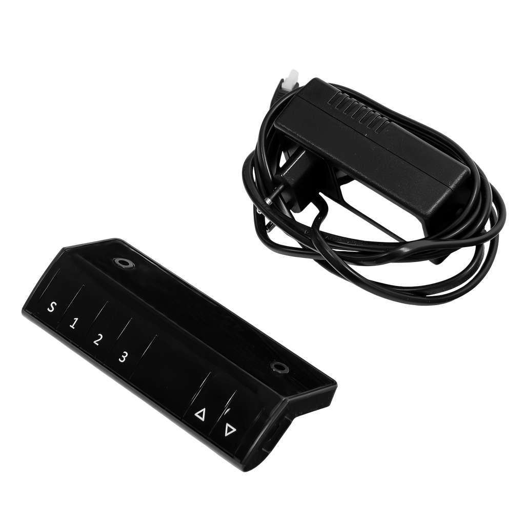 stelaż biurka regulowany elektrycznie, stelaż czarny, stelaż z regulacją wysokości, stelaż 1-silnikowy, stelaż do biurka 110-140 cm, regulowany stelaż do biurka, elektryczny stelaż biurkowy, stelaż z portami USB, ergonomiczny stelaż do biurka