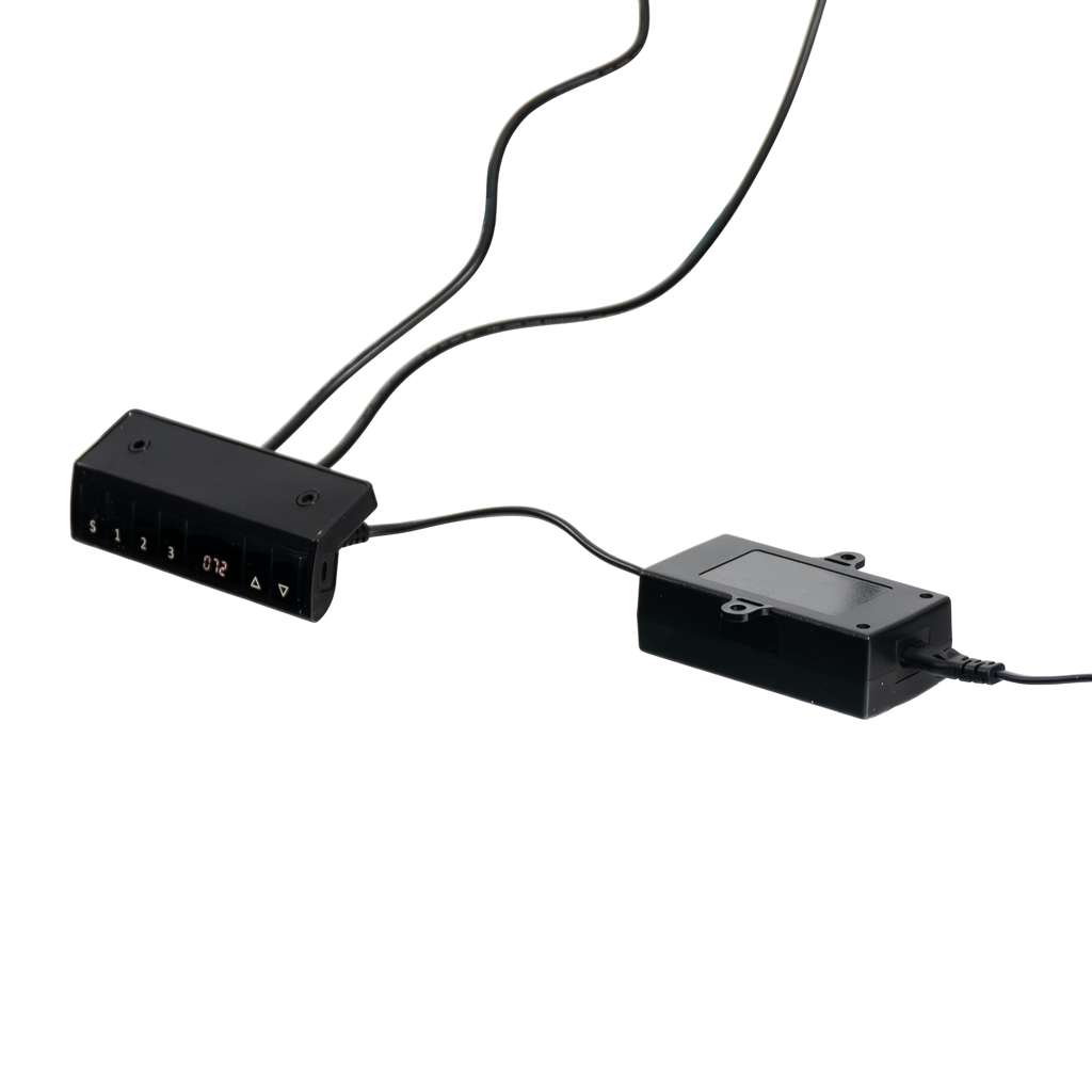 stelaż biurka regulowany elektrycznie, stelaż czarny, stelaż z regulacją wysokości, stelaż 1-silnikowy, stelaż do biurka 110-140 cm, regulowany stelaż do biurka, elektryczny stelaż biurkowy, stelaż z portami USB, ergonomiczny stelaż do biurka