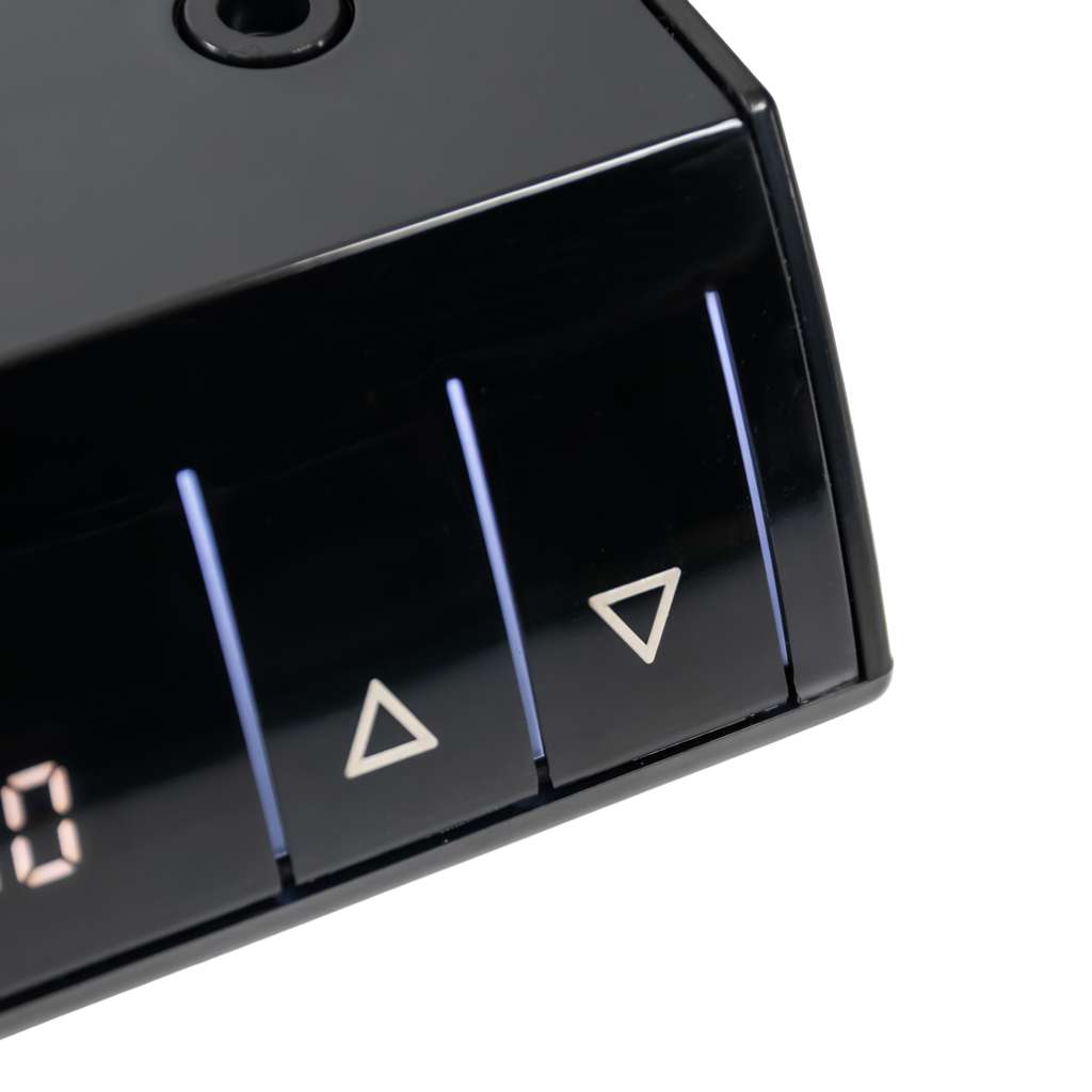 stelaż biurka regulowany elektrycznie, stelaż czarny, stelaż z regulacją wysokości, stelaż 1-silnikowy, stelaż do biurka 110-140 cm, regulowany stelaż do biurka, elektryczny stelaż biurkowy, stelaż z portami USB, ergonomiczny stelaż do biurka