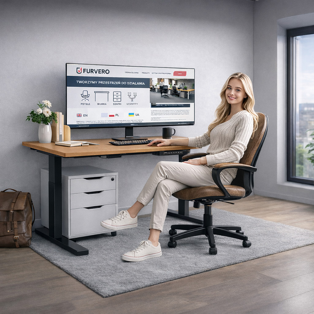 telaż biurka regulowany elektrycznie, stelaż czarny, stelaż z regulacją wysokości, stelaż 1-silnikowy, stelaż do biurka 110-140 cm, regulowany stelaż do biurka, elektryczny stelaż biurkowy, stelaż z portami USB, ergonomiczny stelaż do biurka