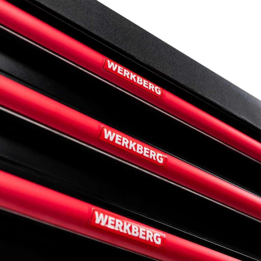 szafka narzędziowa, wózek narzędziowy warsztatowy WERKBERG PRO 7 z narzędziami