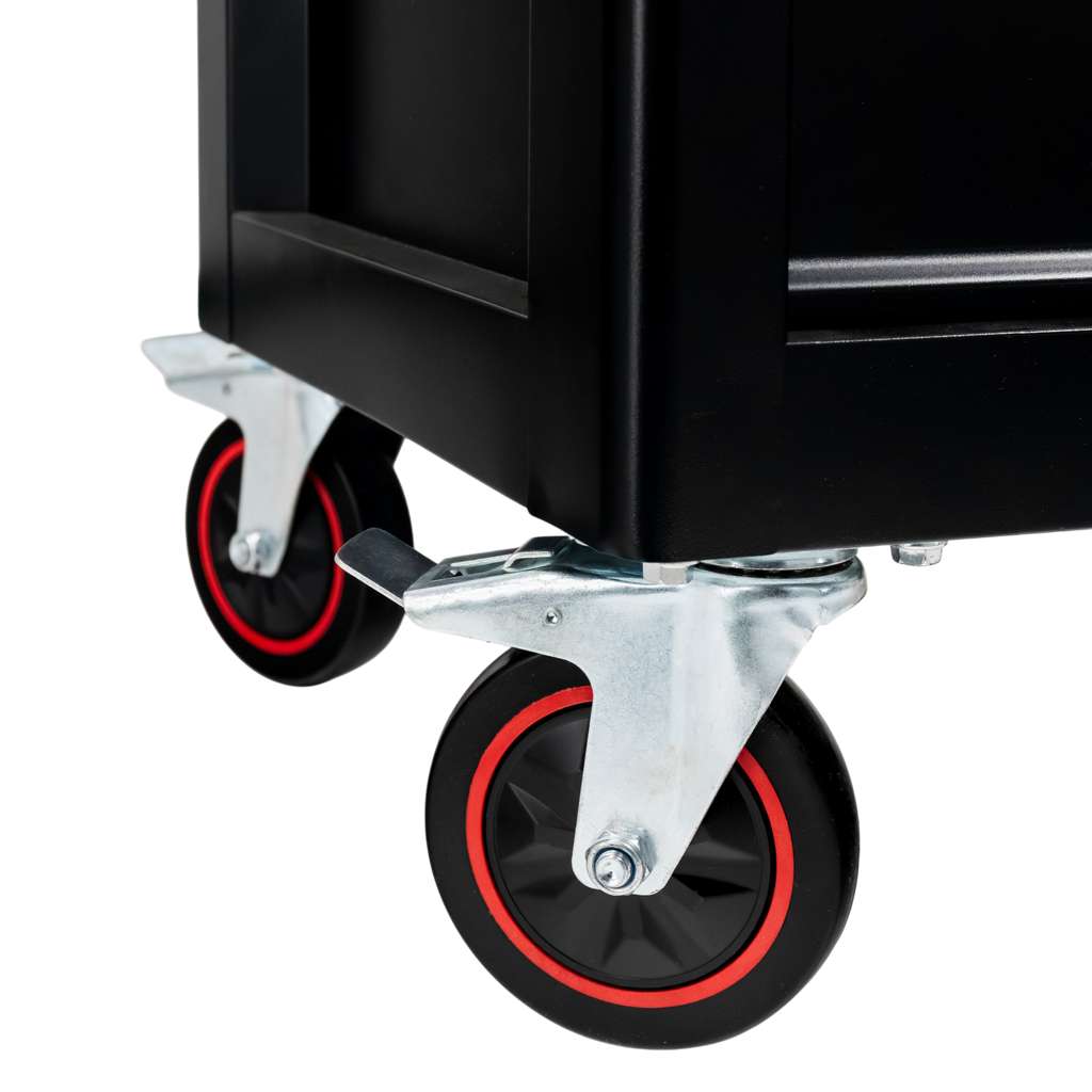 szafka narzędziowa, wózek narzędziowy warsztatowy WERKBERG PRO 7 z narzędziami